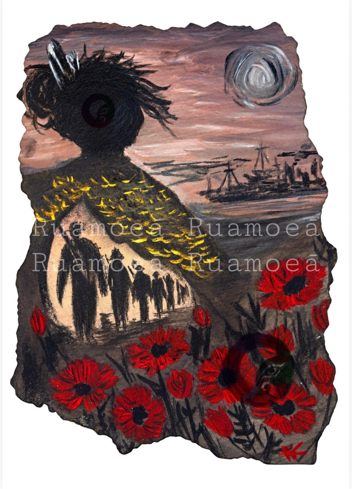 Te wāhine kau poāi